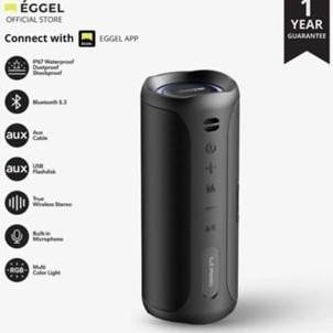 EGGEL TERRA 3 PLUS S + S PORTABLE BLUETOOTH SPEAKER Garansi Resmi