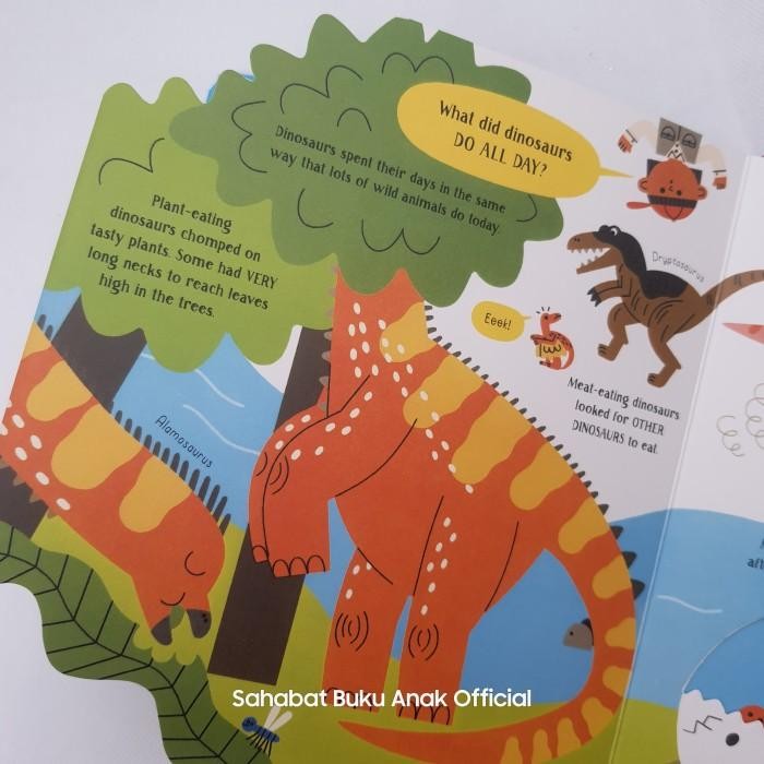 Step Inside Science Dinosaurs Usborne