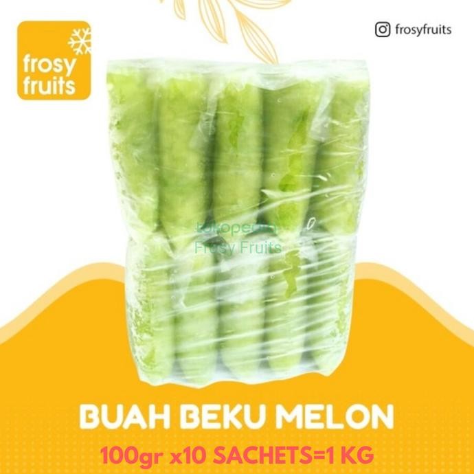 

Diskon! Frozen Melon/ Buah Beku Melon