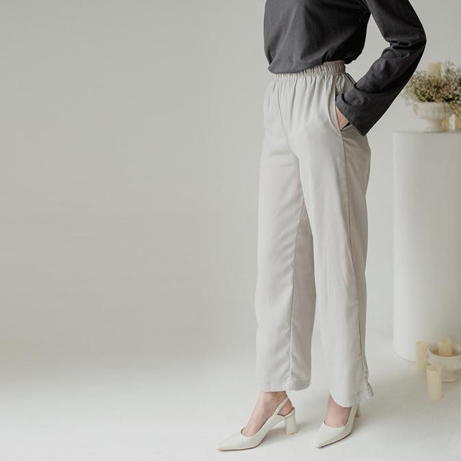 ASTAKA ASKA LABEL - CELANA PANJANG KULOT WANITA PINGGANG FULL KARET