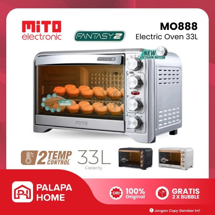 oven listrik mito mo888 mo 888 fantasy 2 33 liter open mitochiba