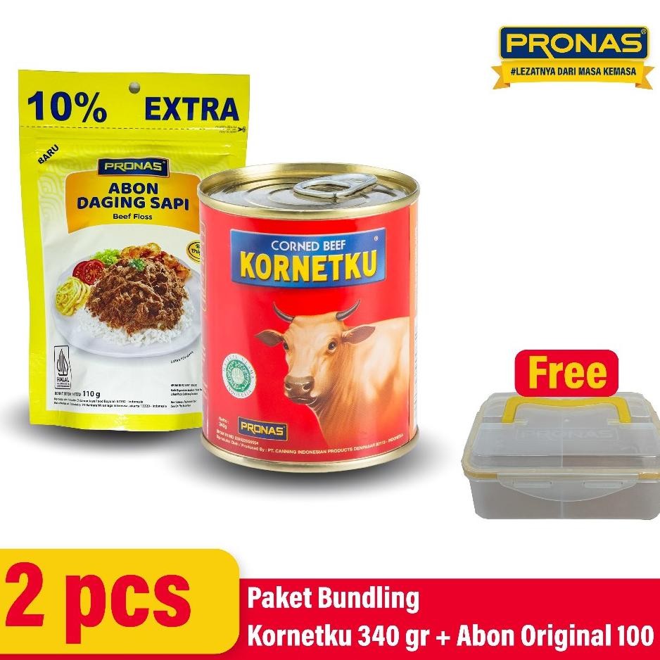

Prona Paet Bundling Ornetu Ornet Api 340 Gr Abon Api 100 Gr Free Lunch Bo