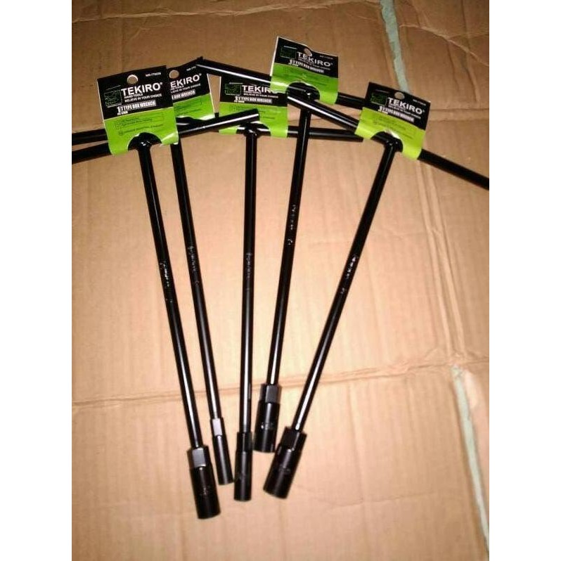 {TERLARIS BISA COD} KUNCI SOK SOK T SET 5BH (8,10,12,13,14MM) PAKET BENGKEL LAINYYA KUNCI SHOCK 24MM