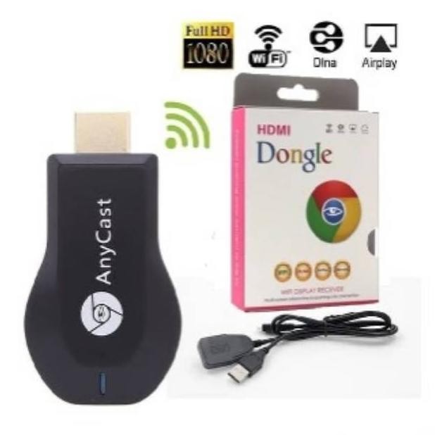 WAGI Dongle ANYCAST HDMI WIFI Display Wireless Konektor Hp Ke Tv