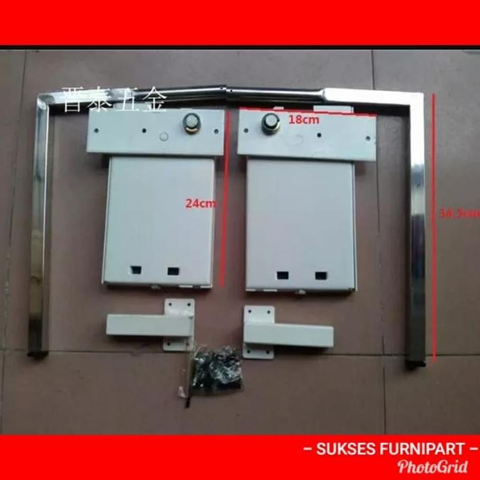 Engsel Ranjang Lipat Murphy Bed wall HORIZONTAL wall bed