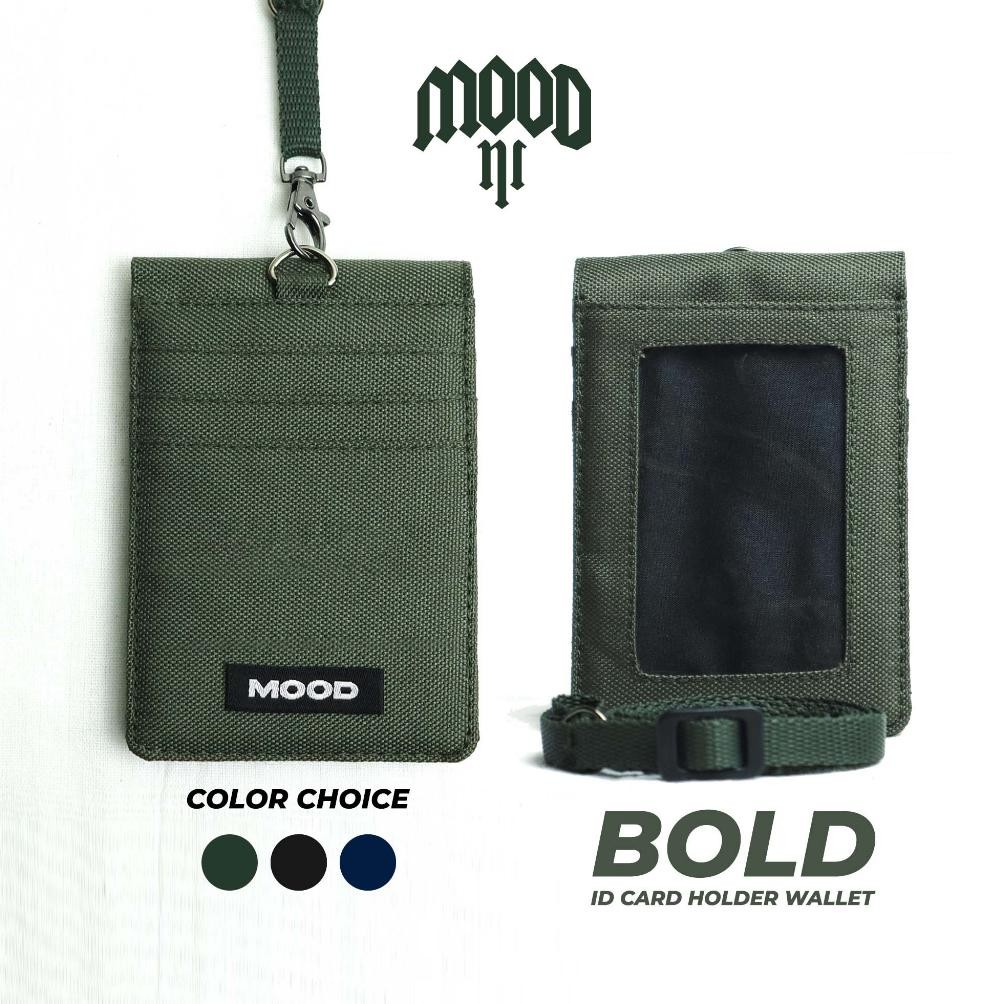 

&$& Id Card Holder Name Tag Wallet Lanyard Bold by Mood Adventure edf-62