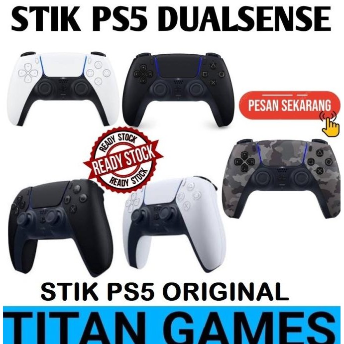 TERBARU - Stik PS5 Dualsense Wireless Controller PS5