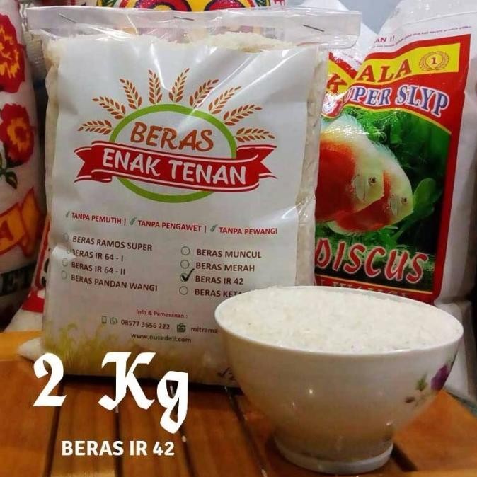 

Beras IR 42 / Beras Pera Cap Enak Tenan (2 Kg)
