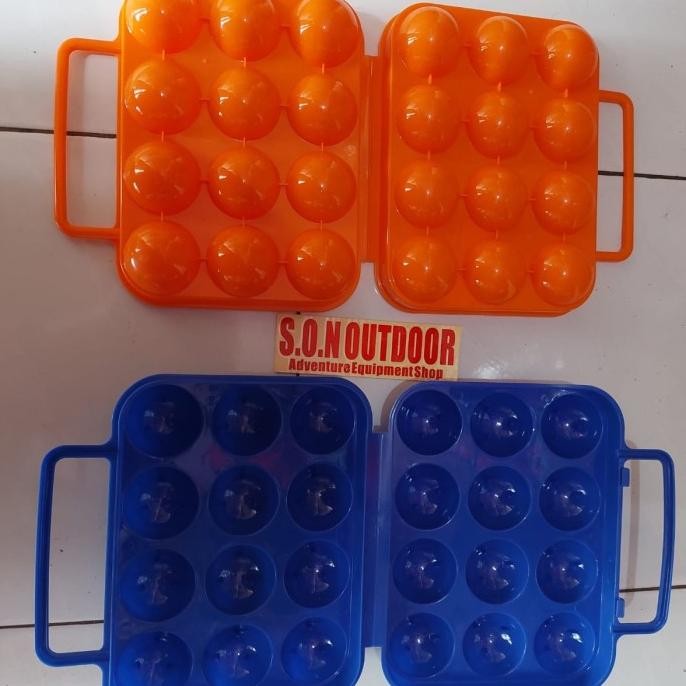 

Terlaris Tempat Telur Telor Camping Egg Folding Isi 4..6..12