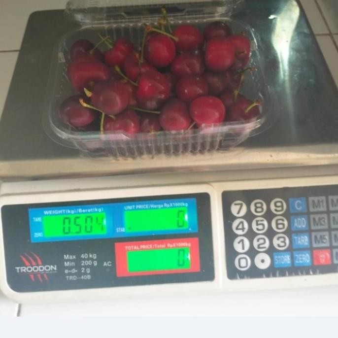 Cherry Ceri  Buah Cherry Fresh Infort Per Pack