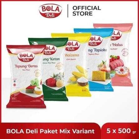 

Terlaris Bola Deli Tepung All Varian / Beras / Ketan / Gula 500Gr-250Gr