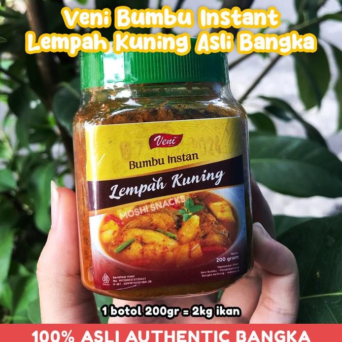 

Bumbu Masak Instan Lempah Kuning VENI 200gr Asli Bangka / Bumbu Lempah
