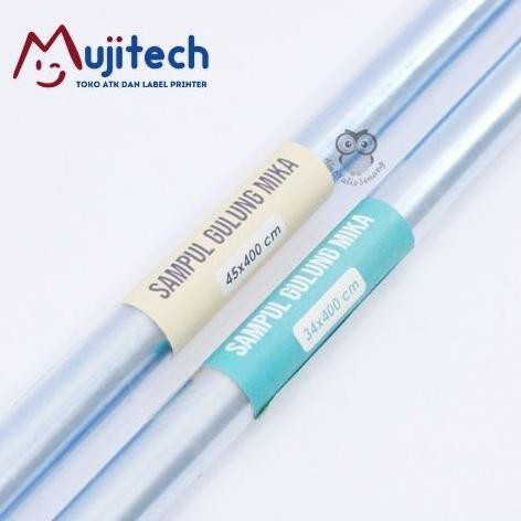 

nl-8 Murah Meriah SAMPUL GULUNG BUKU PLASTIK MIKA ROLL TEBAL Original Original