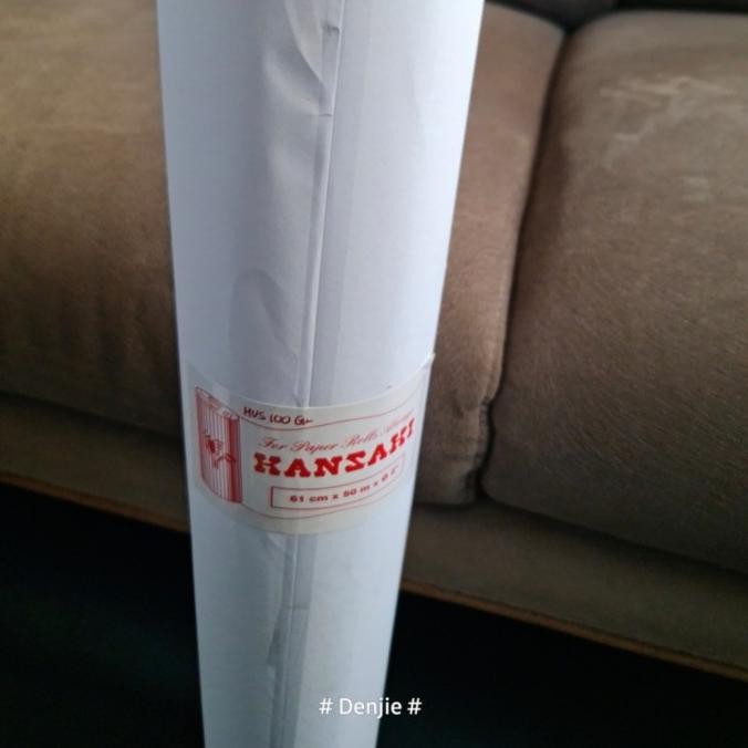 

KERTAS HVS ROLL PLOTTER 100 GSM A1 61 cm x 50 M