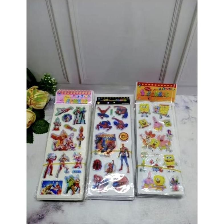 

jg-56 QIG-1722 Stiker Lembaran Karakter Isi 20 Murah Hemat