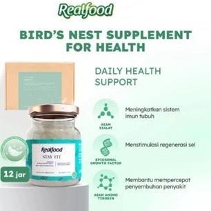 

Realfood Stay Fit Minuman Sarang Burung Walet Original Dan Terlaris