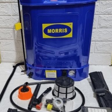 Sprayer Elektrik Manual 2In1 Morris 18Liter Disinfectant Hama Bakteri New Stok