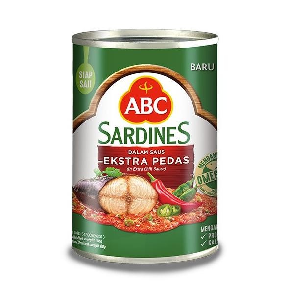 

ABC SARDINES EXTRA HOT 155 GR