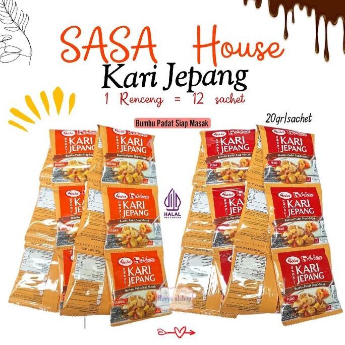 

(GRATIS KALDU SEDAAP SACHET) 12 SACHET SASA KARI JEPA Penyedap Bumbu Padat Siap Masak 20gr/Sachet (1 RENCENG) Masakan