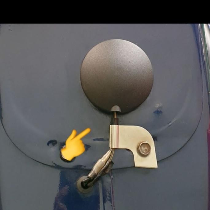 Cover Plat Penutup Tutup Karet Pelampung Amper Bensin Vespa Pxe Excel Original Dan Terlaris