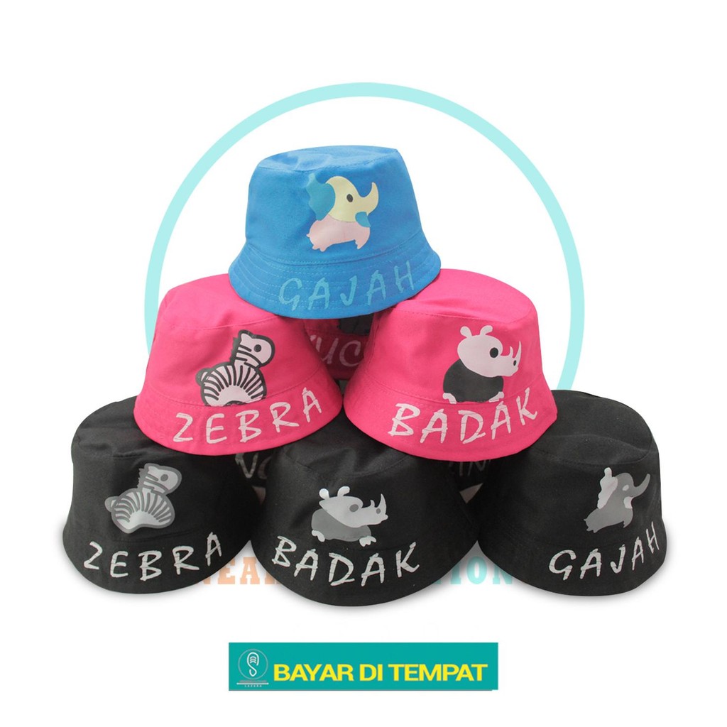 TOPI BUCKET ANAK / TOPI BUCKET BAYI LAKI-LAKI /TOPI BUCKET BAYI PEREMPUAN / TOPI BUCKET KARAKTER / T