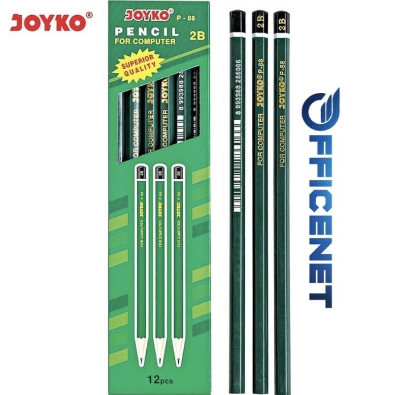 

jy-56 TU26 1 Pack (12 Pcs) Pencil P-88 2B Pensil 2B Joyko Sale Viral