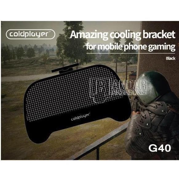 terlaris cooling gamepad / alat pendingin hp coldplayer g40 black murah