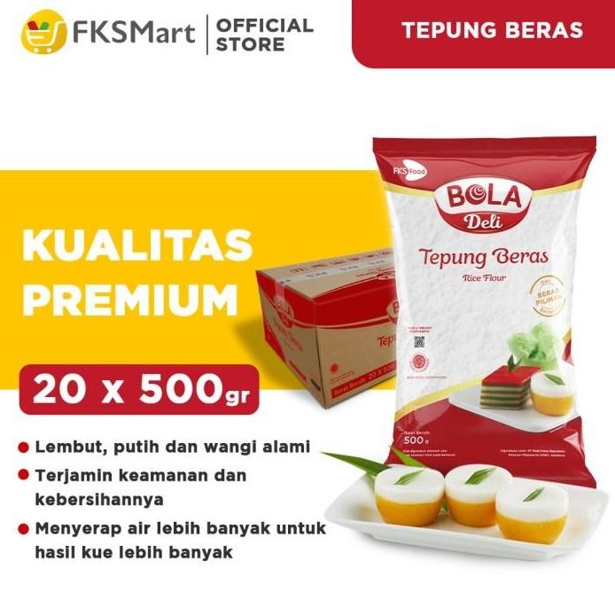 

Terlaris Bola Deli Tepung Beras 500 Gr Karton