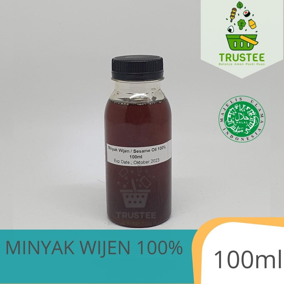 

gjk-25 Promo Meriah Pure Sesame Oil / MInyak Wijen Murni 100% Halal 100ml Murah Terlaris