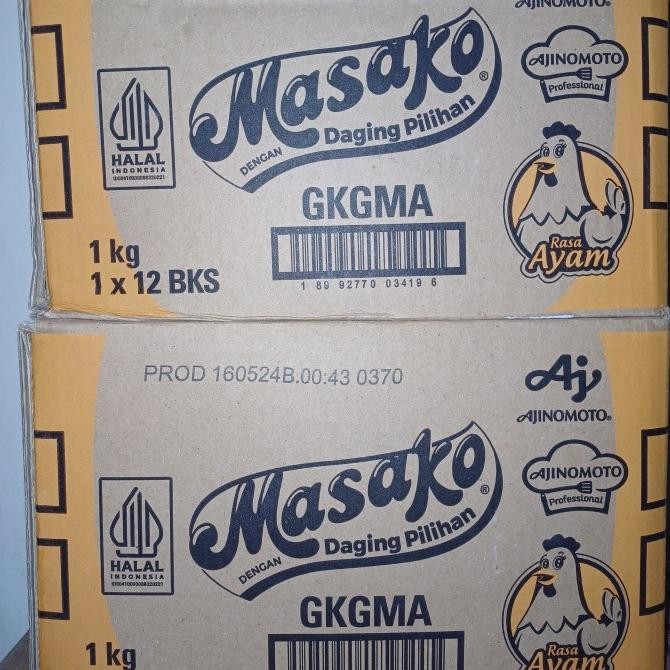 

Terbaru Masako Bumbu Kaldu Ayam 1 Kg Kartonan