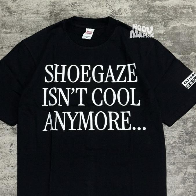 baru  Fleuro - Shoegaze Tshirt - Black murah