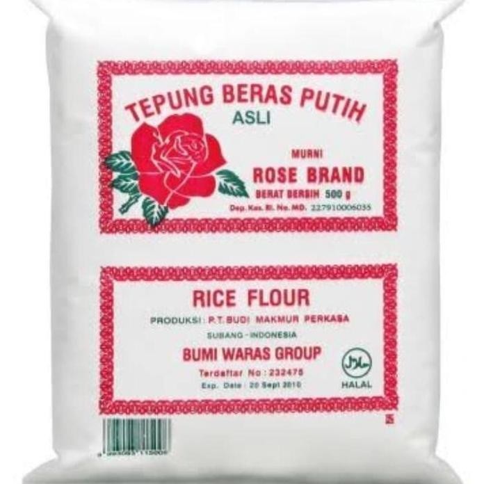 

Terlaris Tepung Beras Rose Brand 500 Gr
