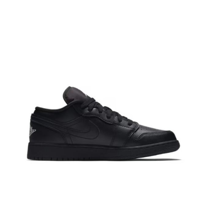 NEW Nike Air Jordan 1 Low GS Triple Black Original Resmi (100% Authentic)