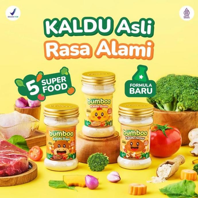 

Barefood Bumboo Kaldu Bubuk Tabur Bumbu Masak MPASI Anak Tanpa MSG