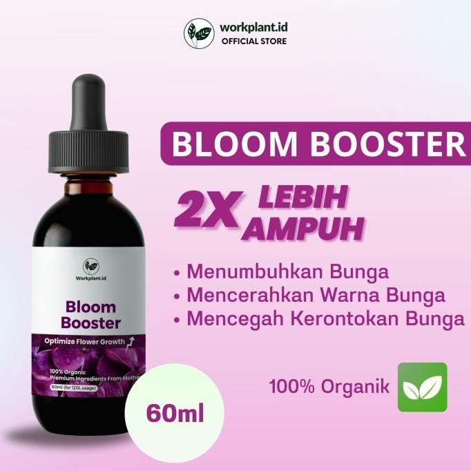 

Terlaris Bloom Booster - Pupuk Organik Cair Bunga Tanaman Hias Pupuk Bunga