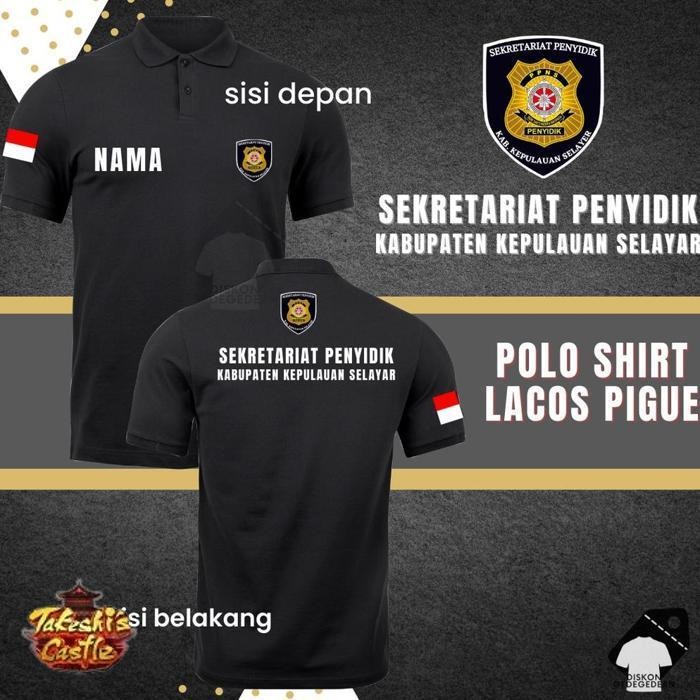 Kaos Murah Kaos Kerah Custom - Polo Shirt Custom - Seragam Kantor - Ppns