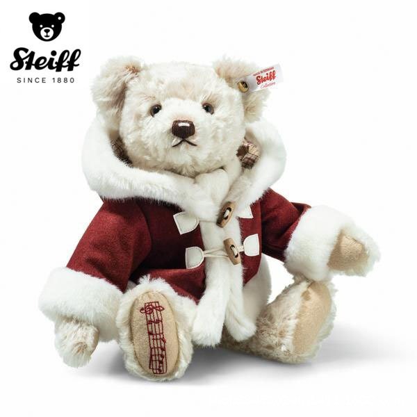 Asli Impor Jerman Steiff StellaLou Mainan Plush Boneka Beruang Teddy Natal Edisi Terbatas Global