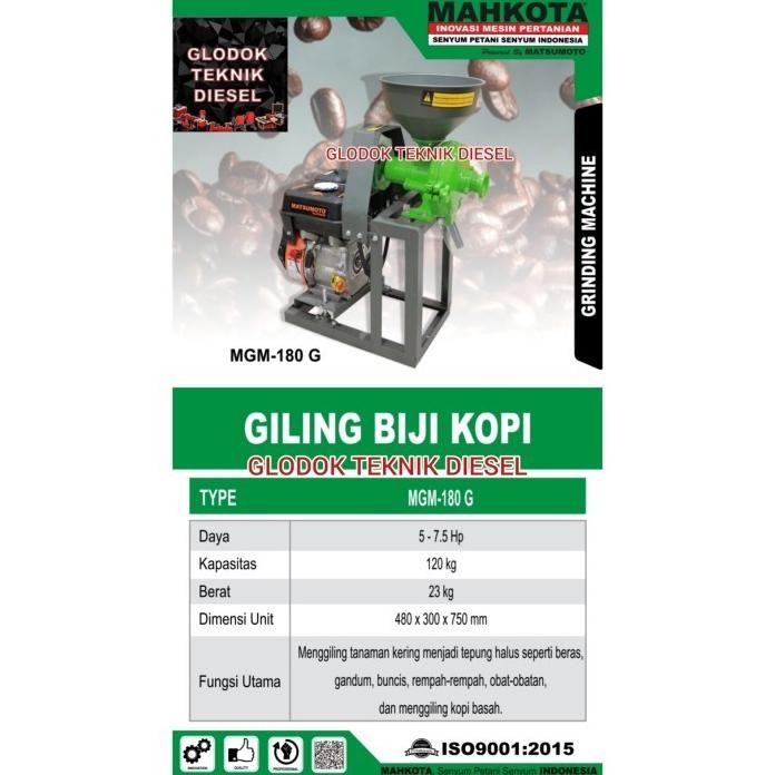 

Terlaris Paling Hemat Mesin Giling Biji Kopi Beras Tepung Mahkota Coffee