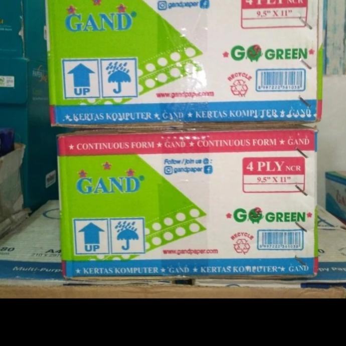 

kertas continuous form 4 ply 9,5 x 11 warna