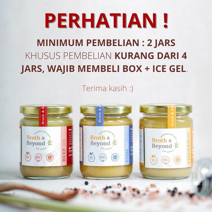 

Terbaru BELI CAMPUR - BEEF & CHICKEN BONE BROTH KALDU AYAM KALDU SAPI ORGANIK