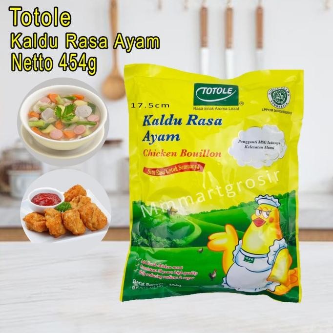 

Terbaru Totole / Kaldu Rasa Ayam / Chicken Bouillon / 454g