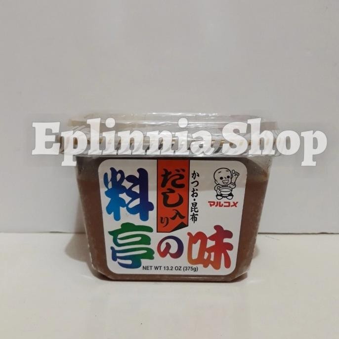 

Terbaru Marukome Dashi Iri Ryoutei No Aji Miso Japan 375 gr