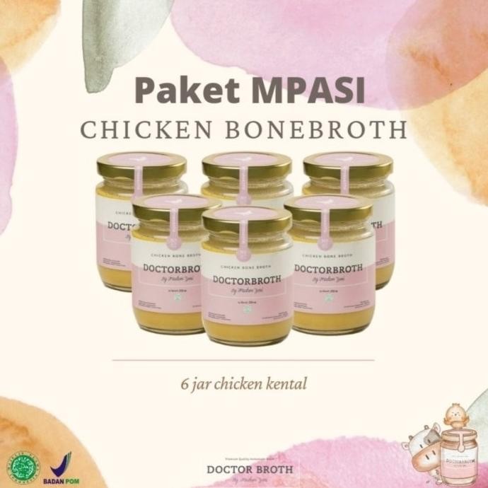 

Terbaru Paket MPASI BoneBroth Chicken Kental 6 jar