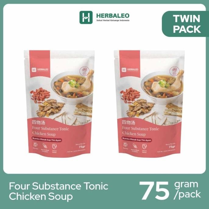 

Terbaru Twinpack- Herbaleo Four Substance Tonic Chicken Soup