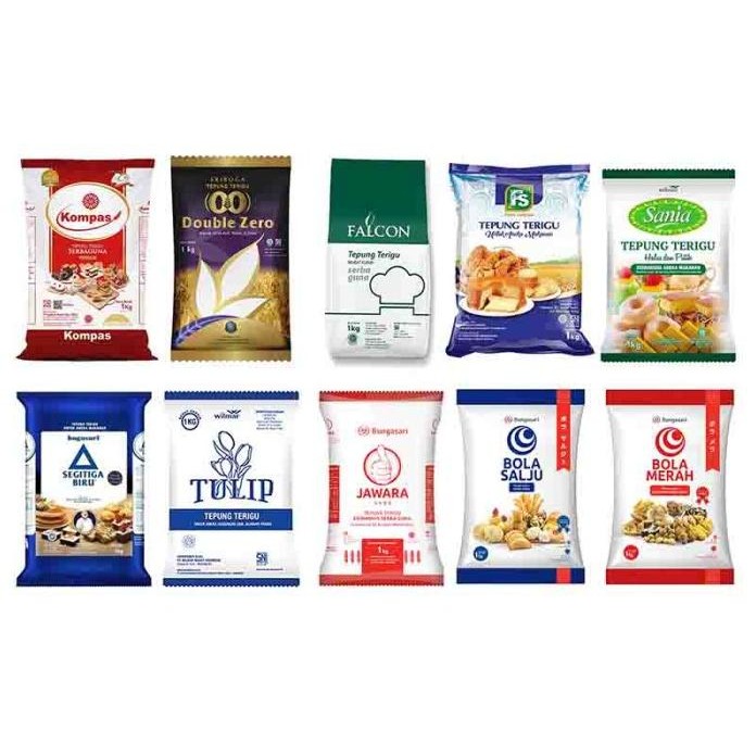 

Terlaris All Purpose Flour / Tepung Terigu 500 Gr Dragonfly, Bola Deli Beras, Rose Brand Ketan Putih, Beras, Gunung Agung Tapioka