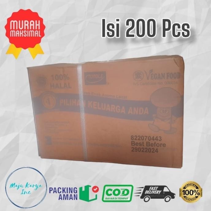 

Terbaru Totole Kaldu Jamur 40 Gram Dus isi 200 pcs HALAL BPOM