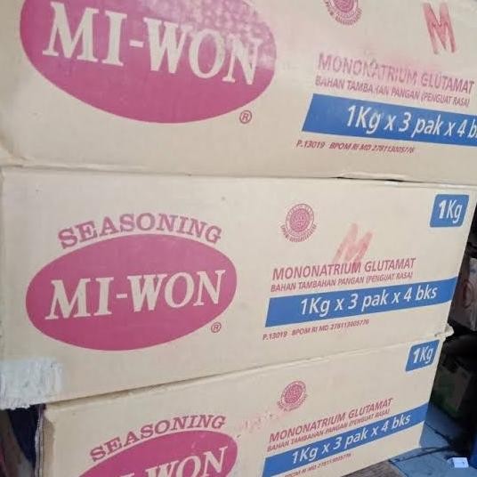 

Terbaru Penyedap Rasa Miwon 1Kg x 12Pcs Khusus Cargo Dan Expedisi