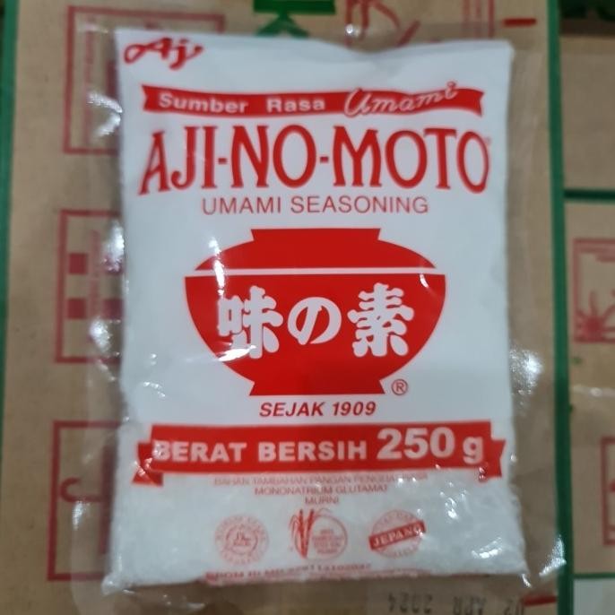 

Terbaru Bumbu dapur penyedap penambah rasa micin mecin msg Ajinomoto 250 1000 gr 1 kg 1kg (pack)