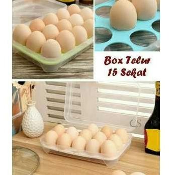 

Terlaris Box Telur Isi 15 Sekat - Tempat Penyimpanan Telor