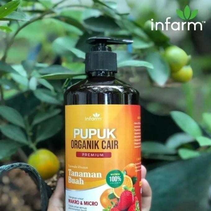 

Terlaris Infarm - Pupuk Organik Cair Tanaman Buah / Bunga 500Ml Poc Kompos